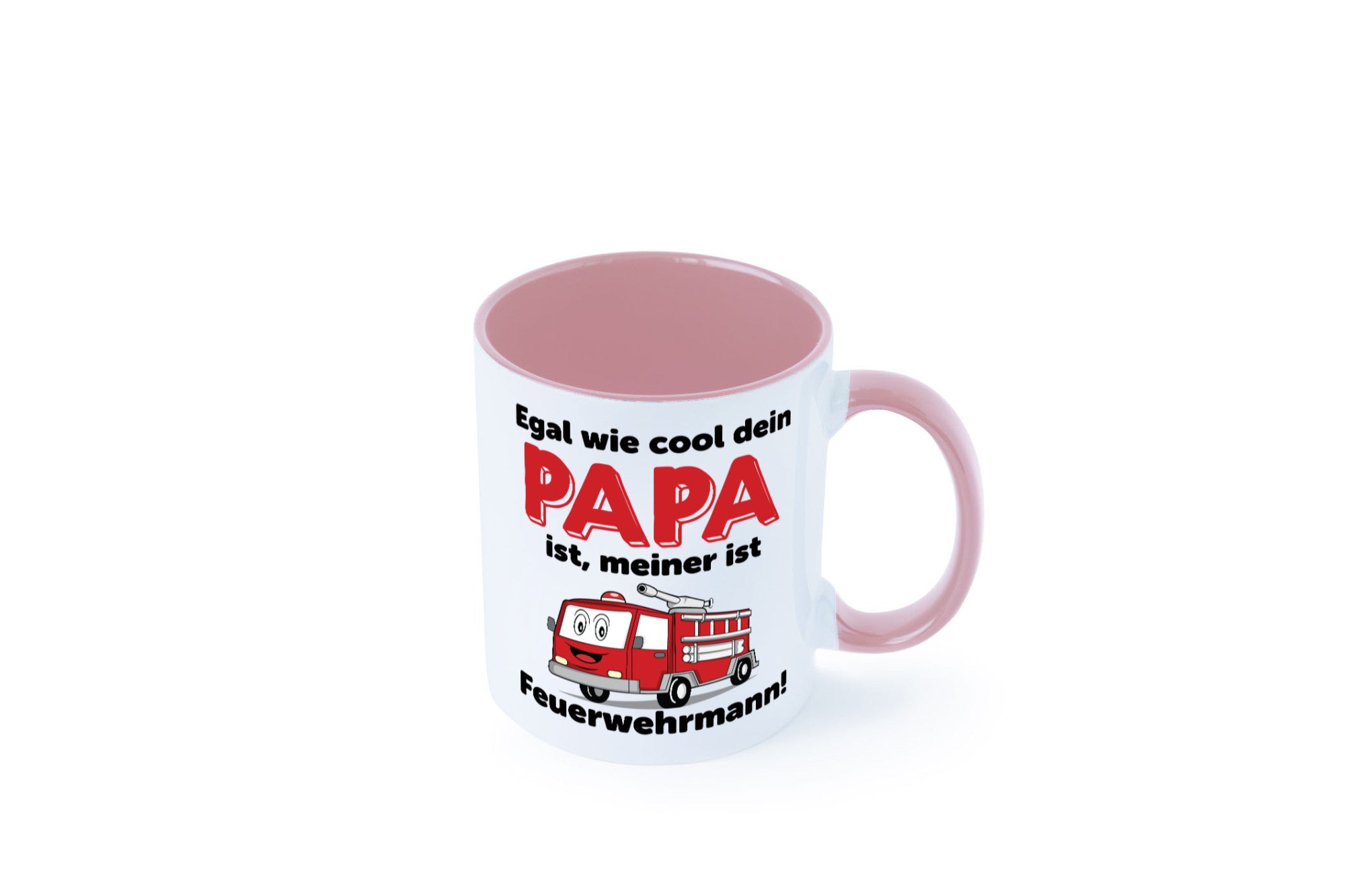 Cooler Papa | Feuerwehrmann Bester der Welt Humor Geschenkidee Tasse