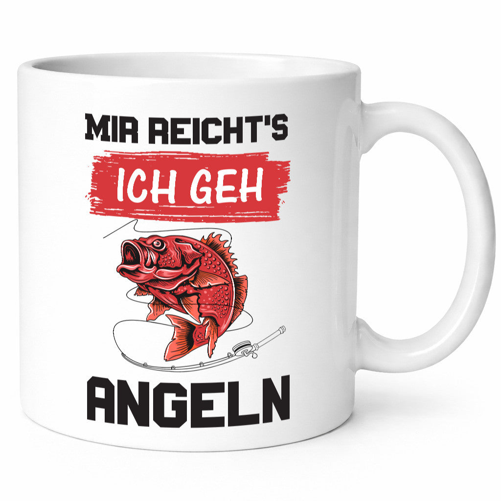 Ich geh angeln | Angler Tasse Fisch Fischer Humor lustig Geschenkidee Geschenk
