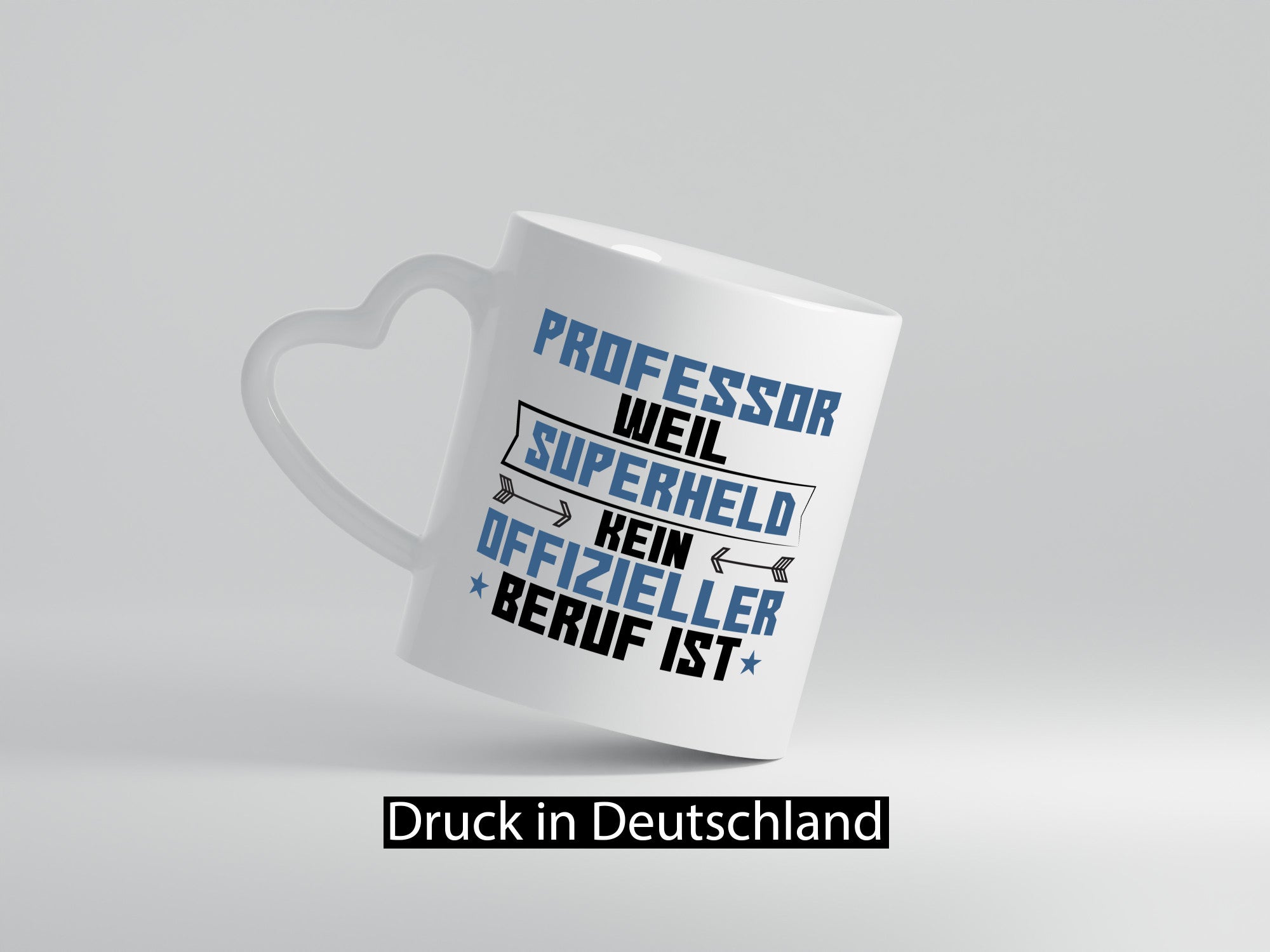 Superheld Professor | Uni Universität Humor Geschenkidee Tasse