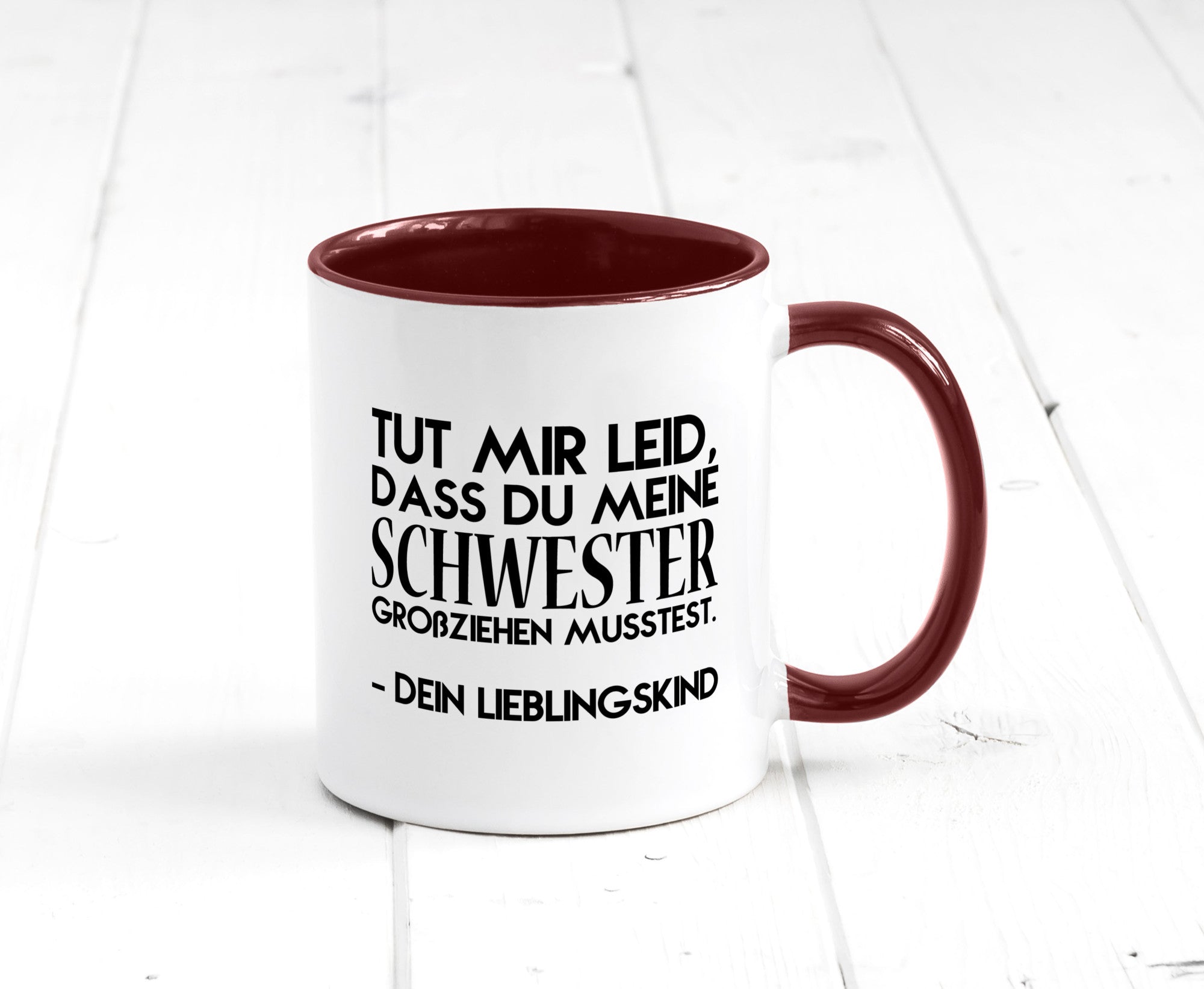Lieblingskind | Eltern Schwester Kinder lustig Geschenk Humor Geschenkidee