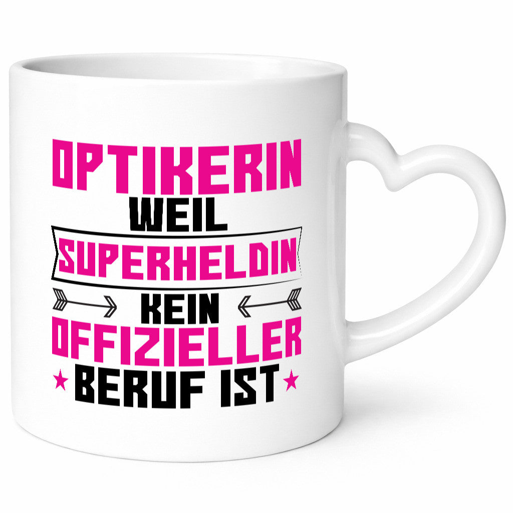 Superheldin Optikerin | Augenoptik Geschenk Humor Geschenkidee lustiger Spruch