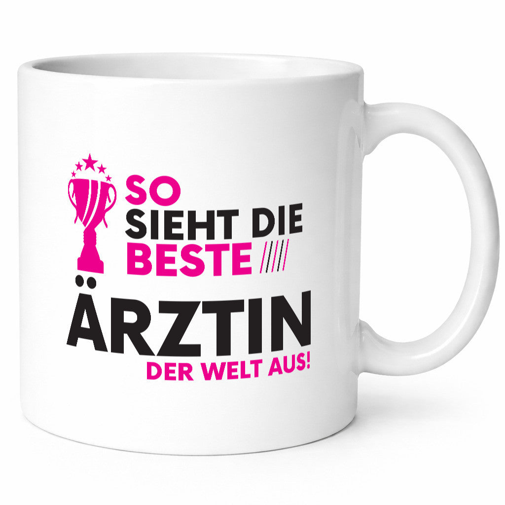 Die Weltbeste Ärztin | Medizin Doktorin Fachärztin Humor Geschenkidee Tasse