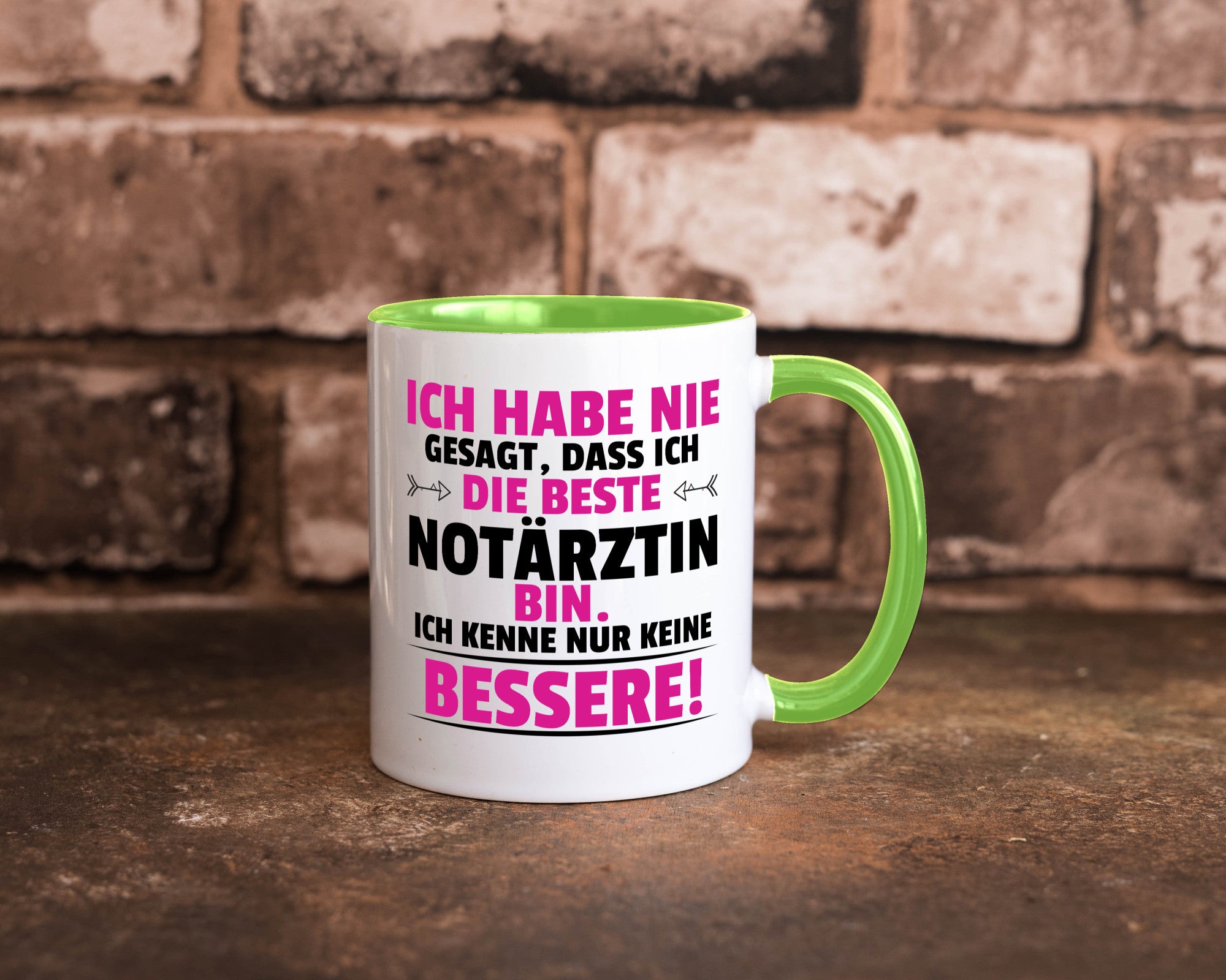Die Beste Notärztin | Ärztin Humor Geschenkidee Tasse