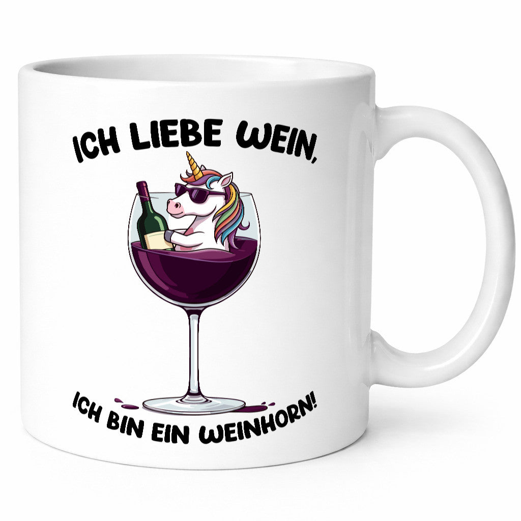 Ich bin ein Weinhorn | JGA Junggesellinnenabschied v2 lustig Humor Geschenkidee