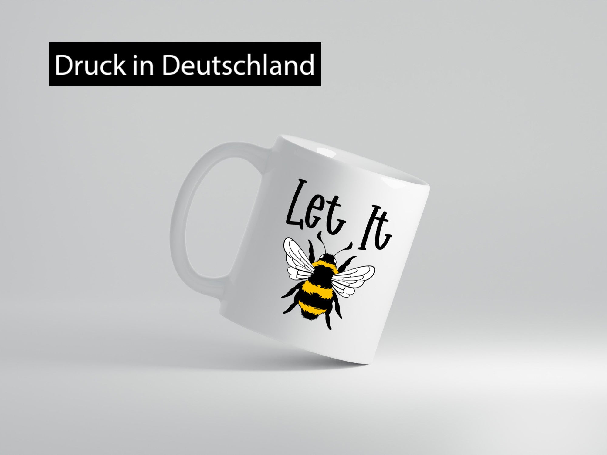 let it bee | Bienenliebhaber Imker Bienenvolk Honig Humor Geschenkidee Tasse