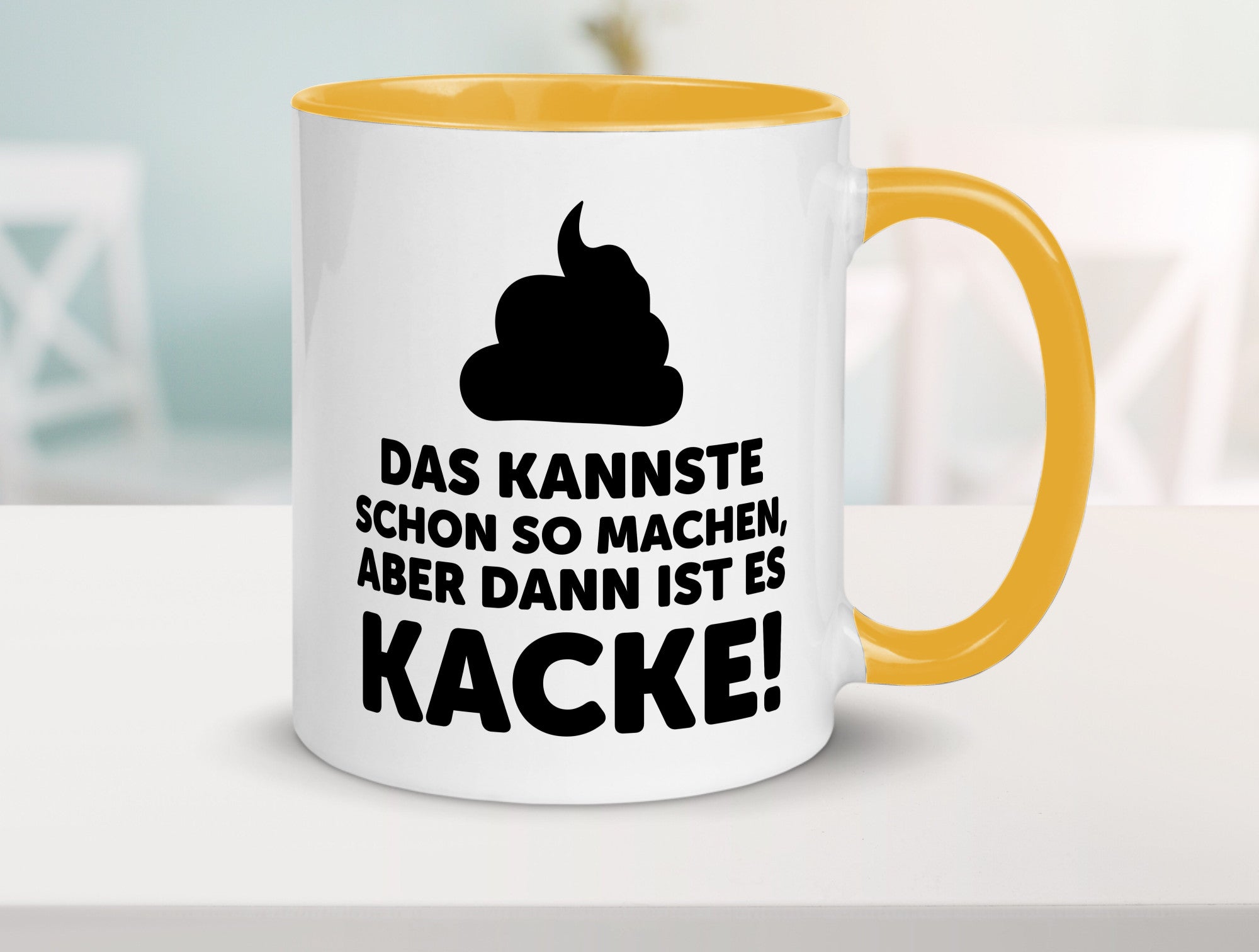 Kannste so machen aber is dann Kacke | Mist gebaut Geschenk Humor Geschenkidee