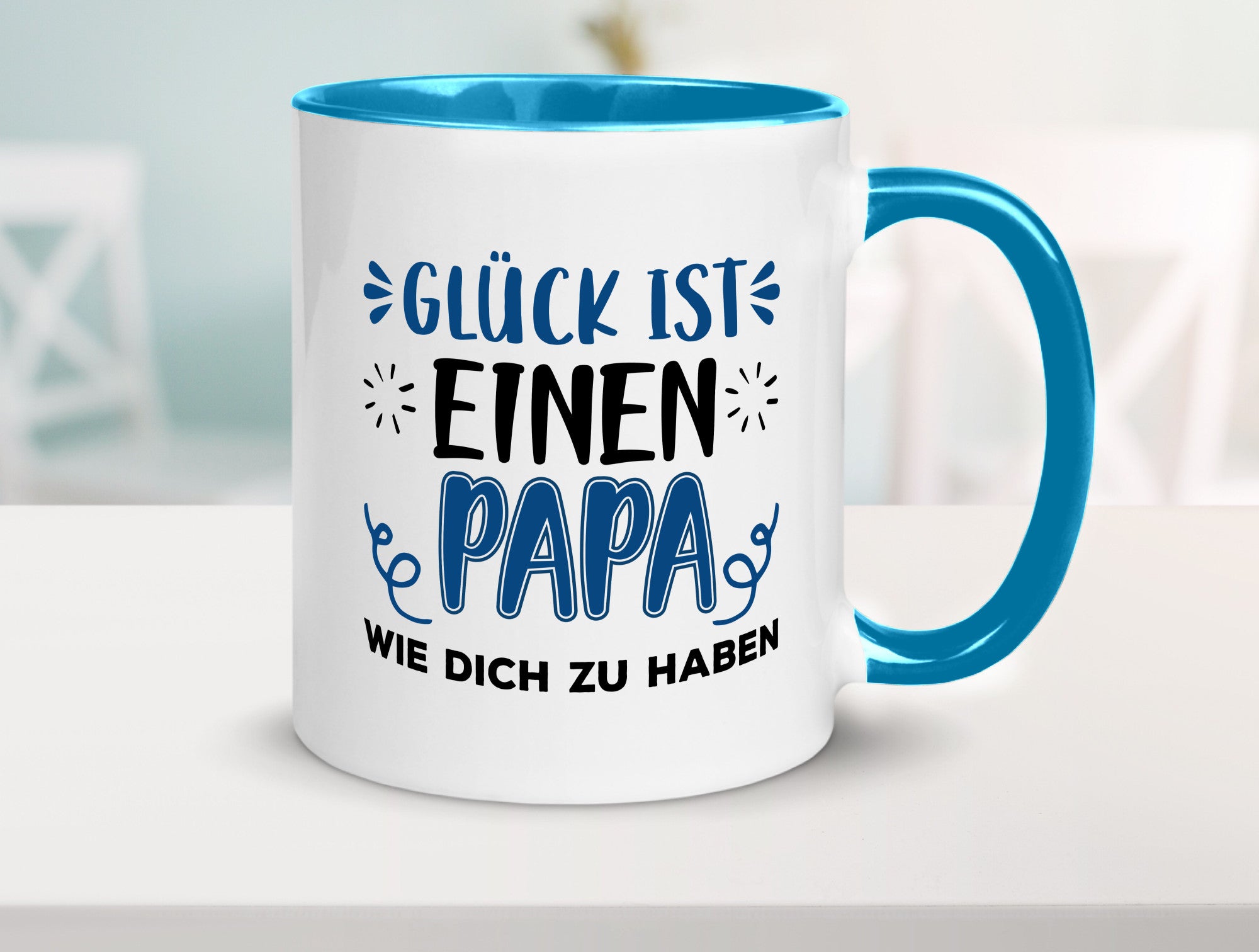 Einen Papa wie dich | Vater Tasse Vatertag Glück Geschenk Familie Geschenkidee