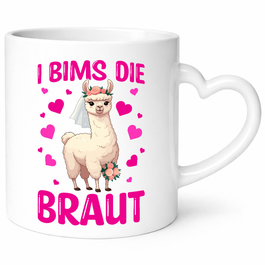 I Bims die Braut | JGA Hochzeit Humor Geschenkidee Tasse
