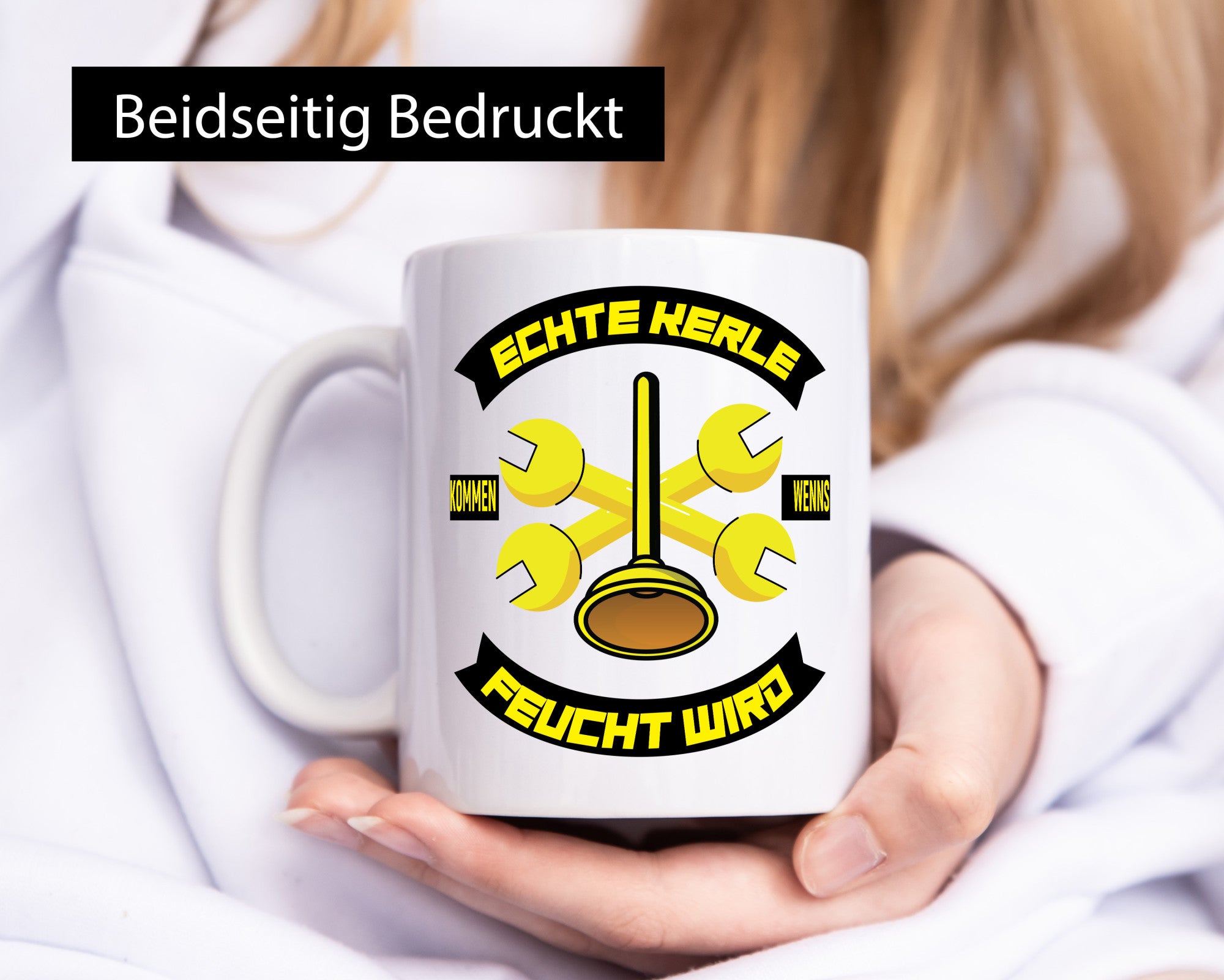 Klempner | Echte Kerle kommen wenns feucht wird Geschenk Humor Geschenkidee