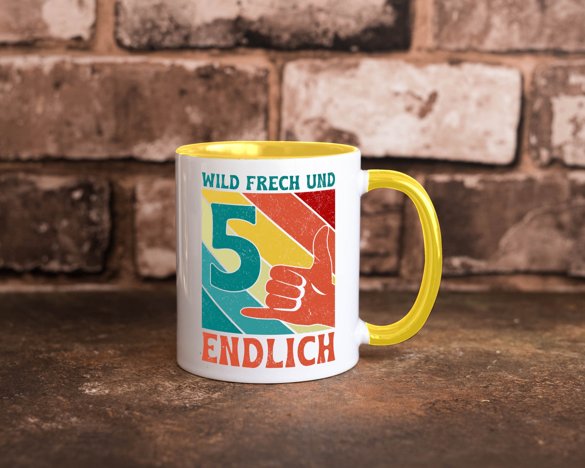 5. Geburtstag | 5 Jahre Wild und Frech Geschenk Geschenkidee lustiger Spruch
