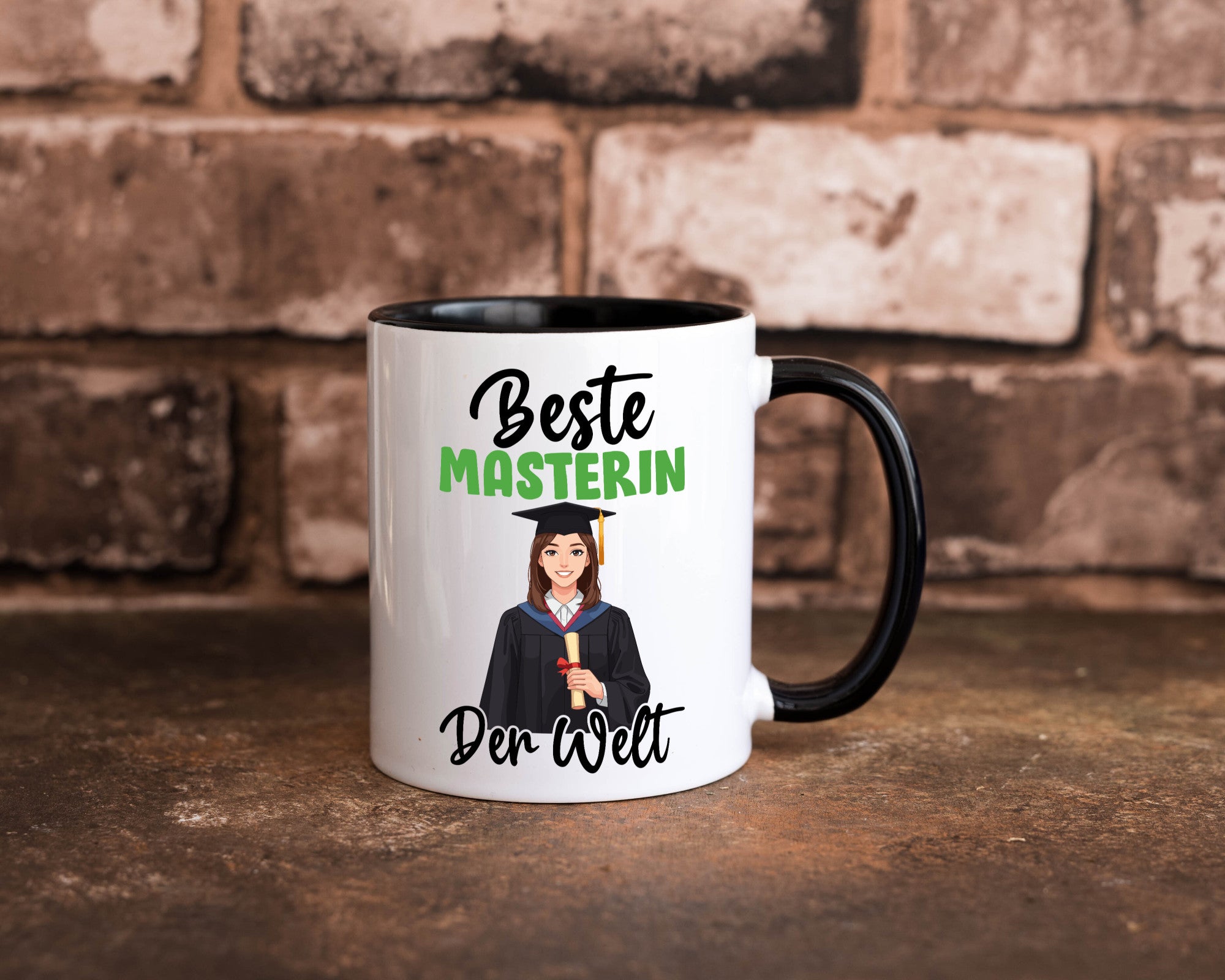 Beste Masterin | Student Uni Studium Humor Geschenkidee Tasse