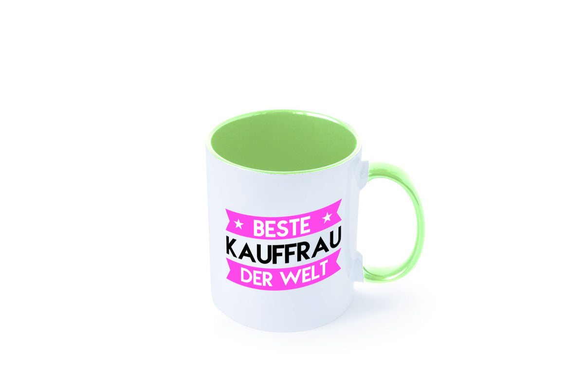 Beste Kauffrau | Kauffrauen Geschenkidee Humor Tasse
