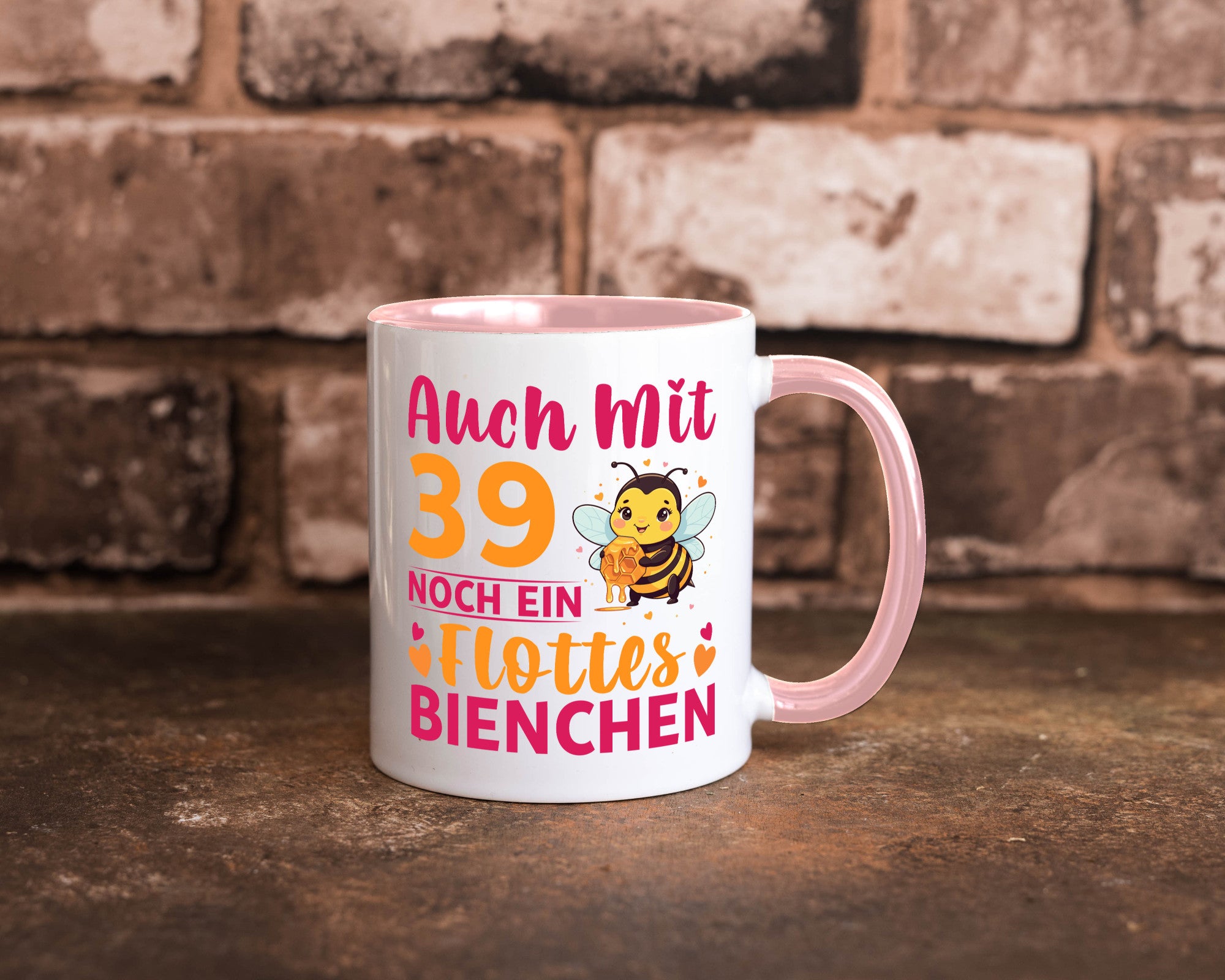 39. Geburtstag | Flottes Bienchen 39 Jahre lustiger Spruch Geschenk