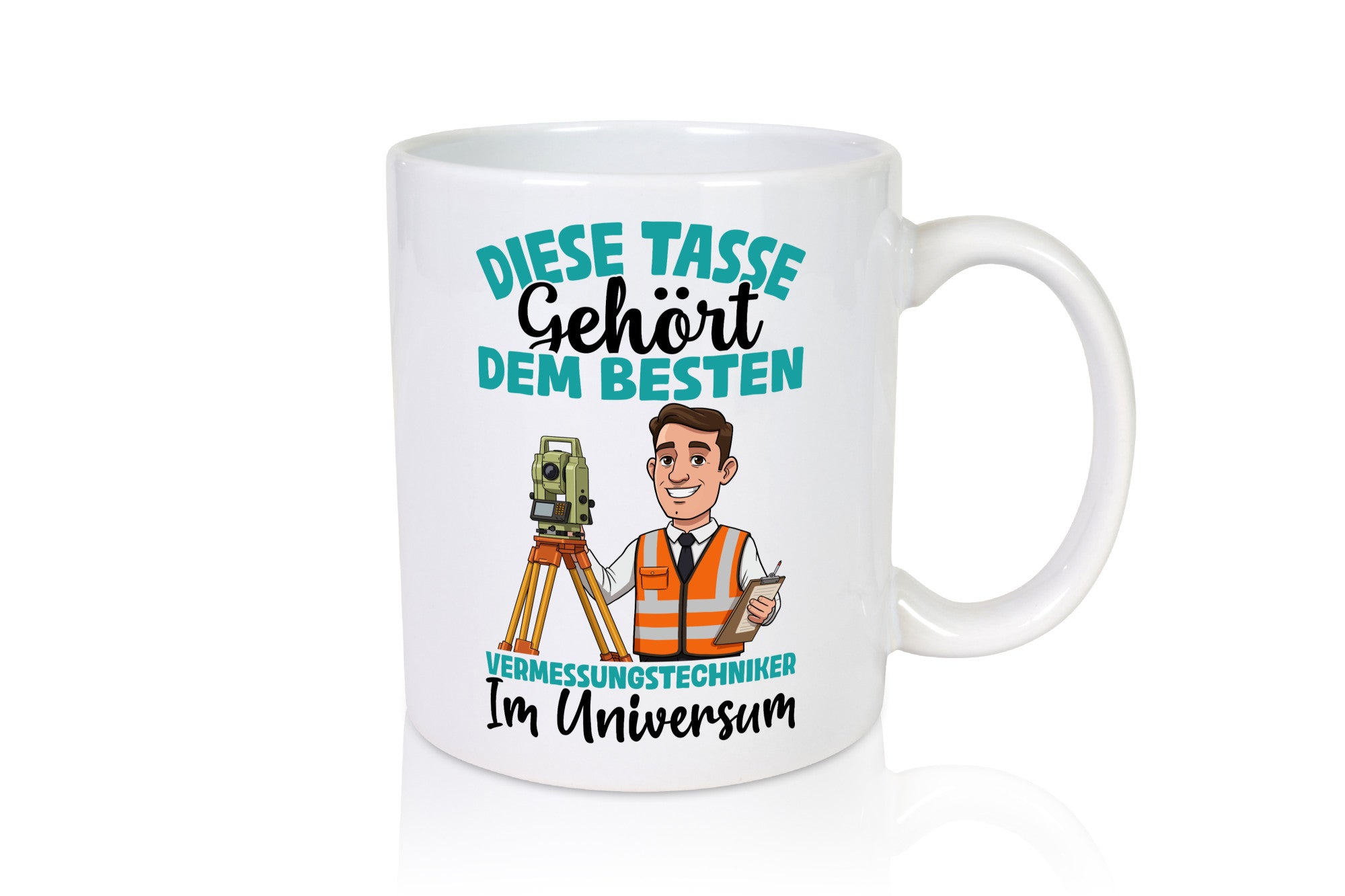 Im Universum: Vermessungstechniker | Techniker lustiger Spruch Geschenk Humor