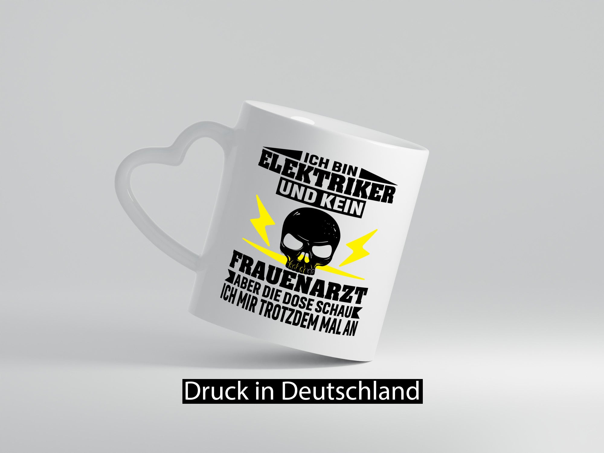Ich bin Elektriker und kein Frauenarzt | Geschenk Humor Geschenkidee lustiger
