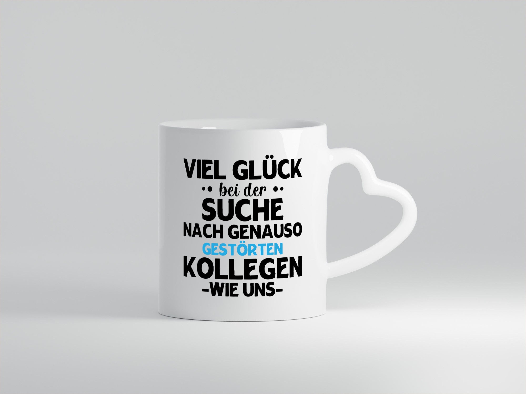 Viel Glück bei der Suche | Arbeitskollegen Arbeit Geschenk Kollegen Büro