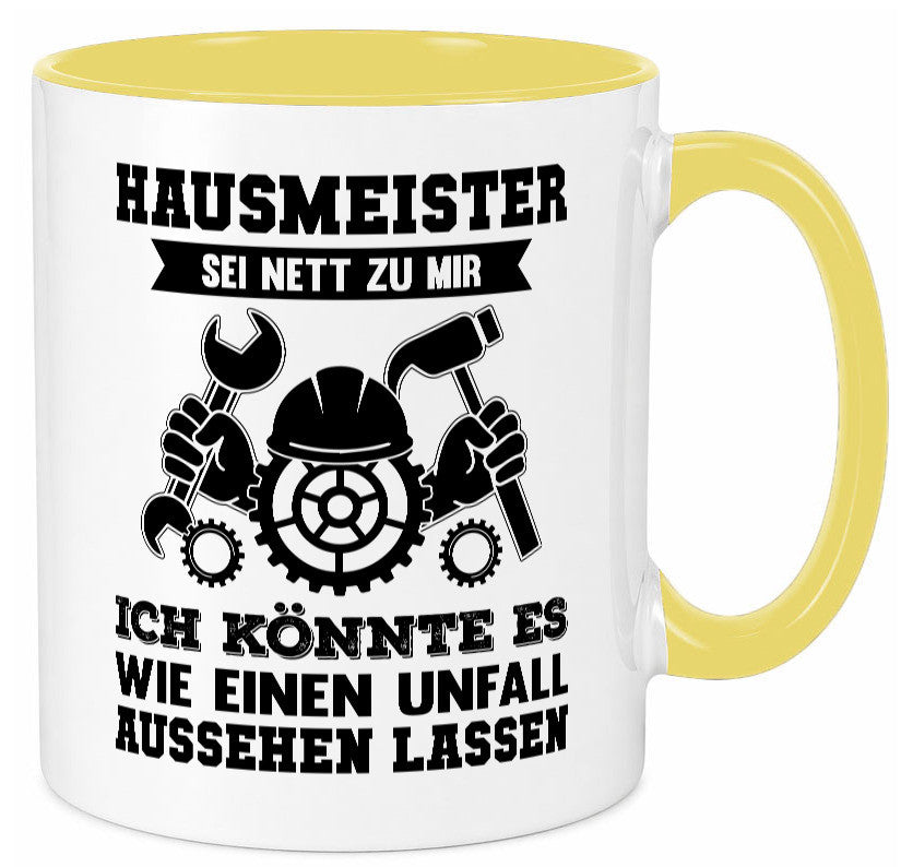 Hausmeister | Es könnte wie ein Unfall aussehen lustig Humor Geschenkidee