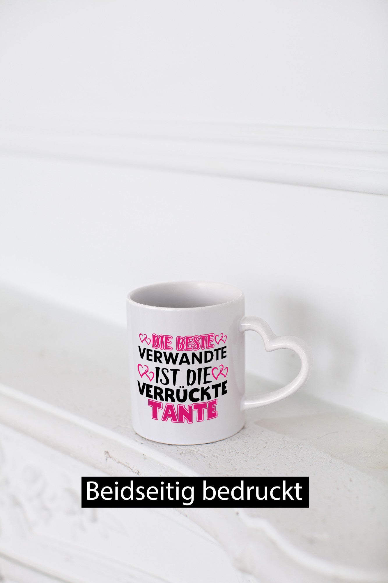 Verrückte Tante | Spruch Patentante Verwandtschaft lustiger Geschenk Humor