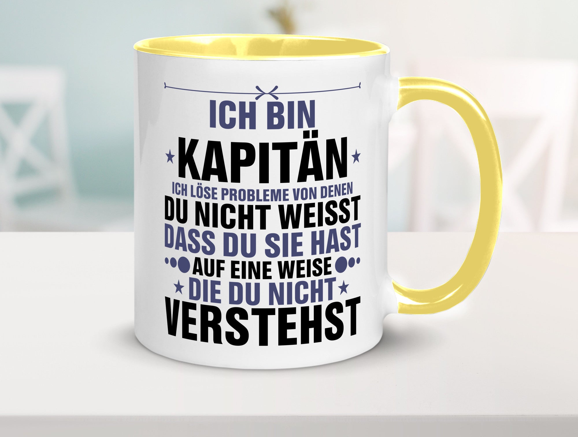 Löse Probleme: Kapitän | Schiffskapitän Schiff v2 Geschenk Humor Geschenkidee