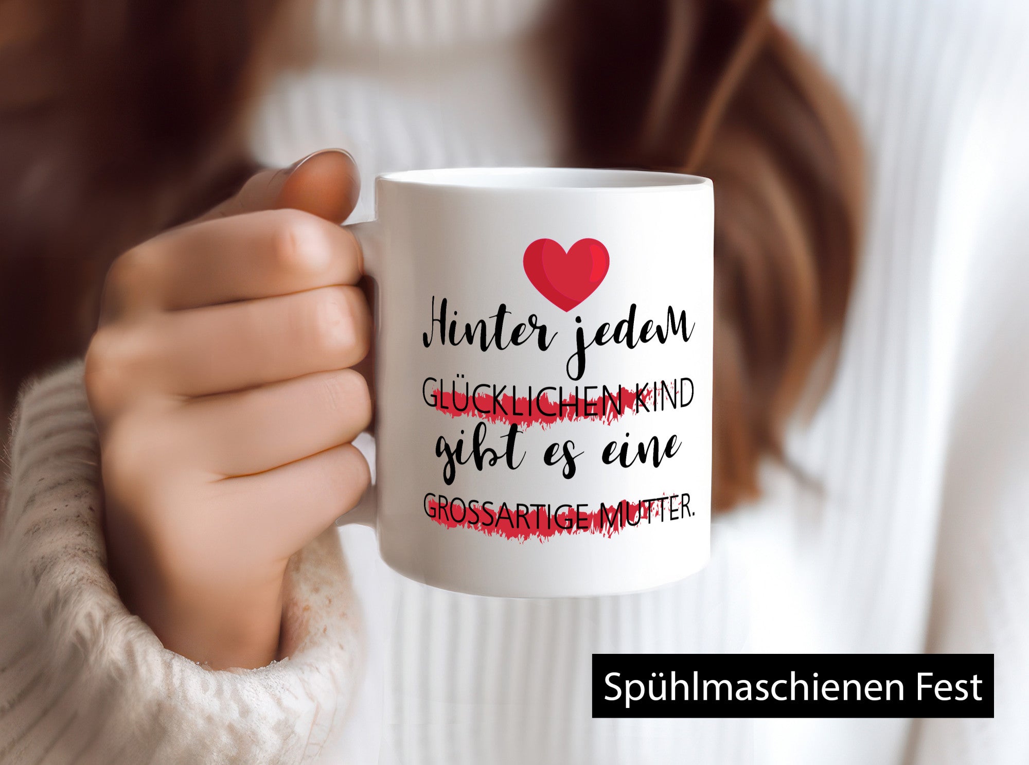 Glückliches Kind | Großartige Mutter Mutterliebe lustig Familie Geschenkidee
