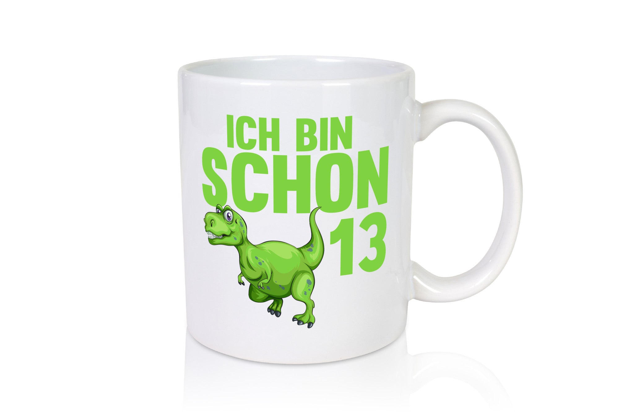 13. Geburtstag | 13 Jahre Dino Dinosaurier Humor Geschenkidee Tasse