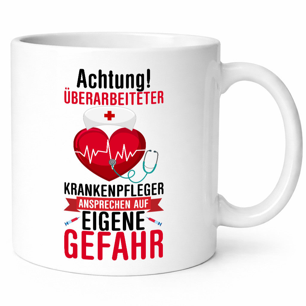 Überarbeiteter Krankenpfleger | Krankenhaus Pflegekraft lustiger Spruch