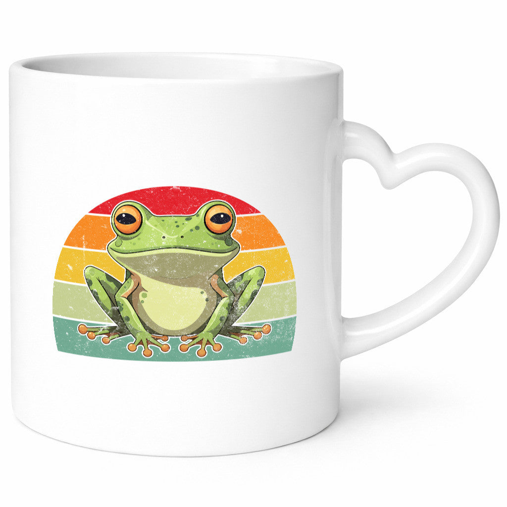 Ich liebe Frösche | Laubfrosch Retro Froschzüchter v2 lustiger Spruch Geschenk
