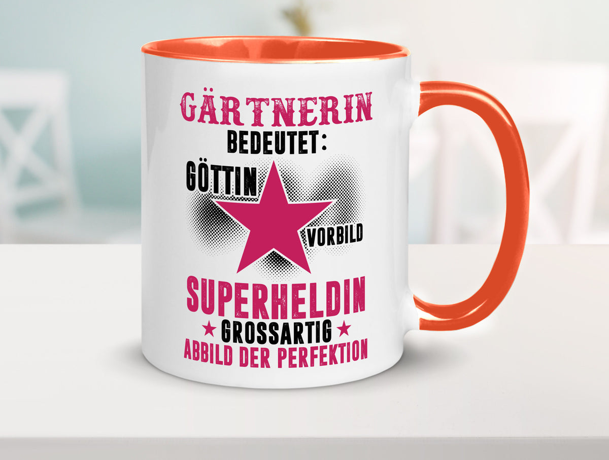 Bedeutung von Gärtnerin | Gartenbau lustiger Spruch Geschenk Humor Geschenkidee Tasse