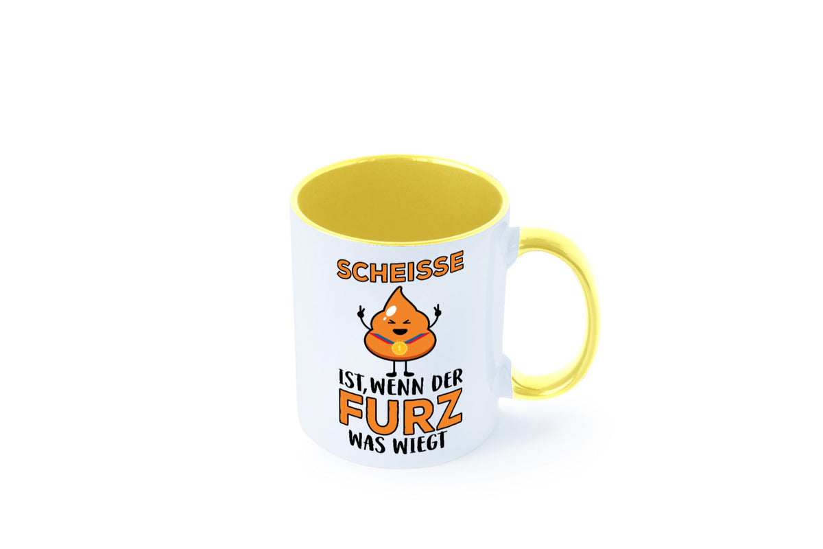 Scheisse ist lustiger Spruch Geschenk Humor Geschenkidee Tasse