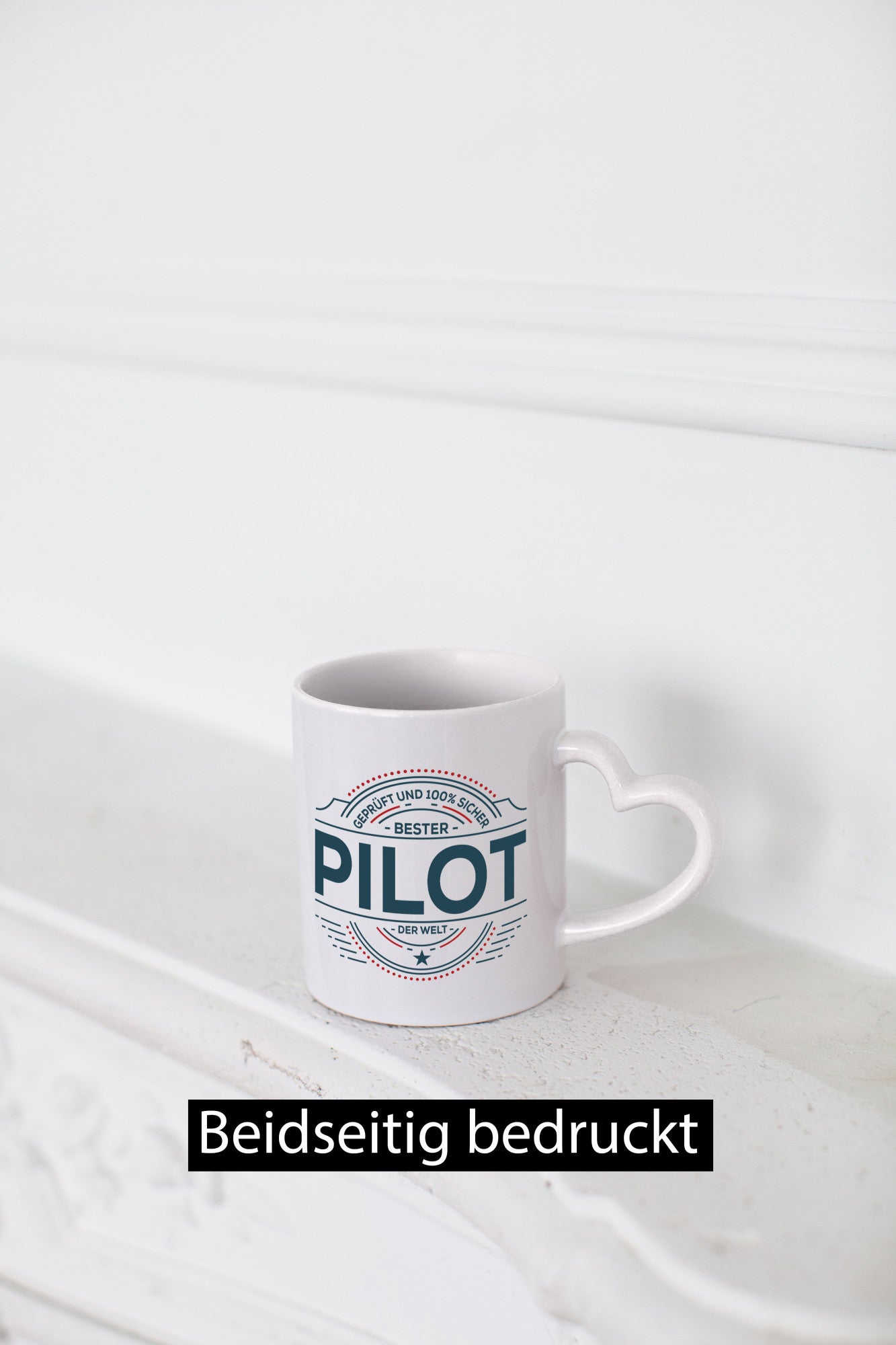 Geprüft und sicher: Pilot | Flugzeug Piloten Geschenk Humor Geschenkidee