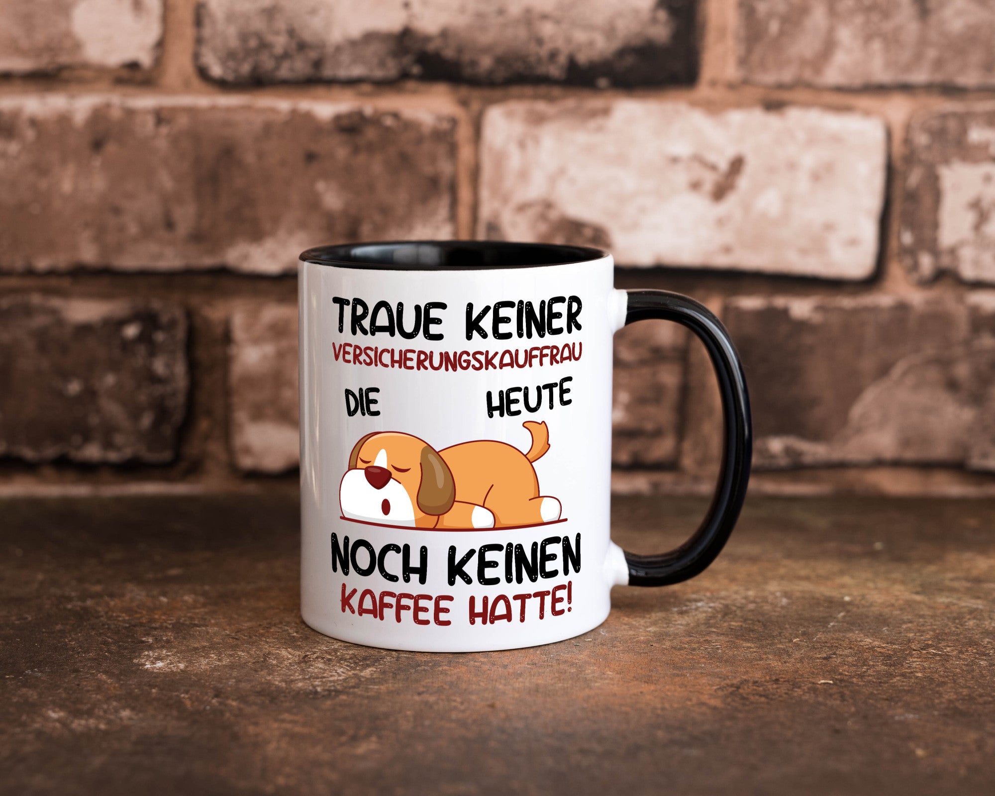 Traue keiner Versicherungskauffrau | Kauffrau Geschenk Humor Geschenkidee