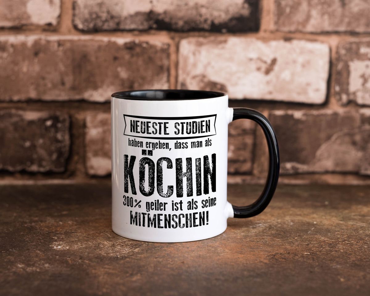 Neuste Studien: Köchin | Chefköchin Chefkoch Geschenk Arbeit Kollegen Büro Tasse