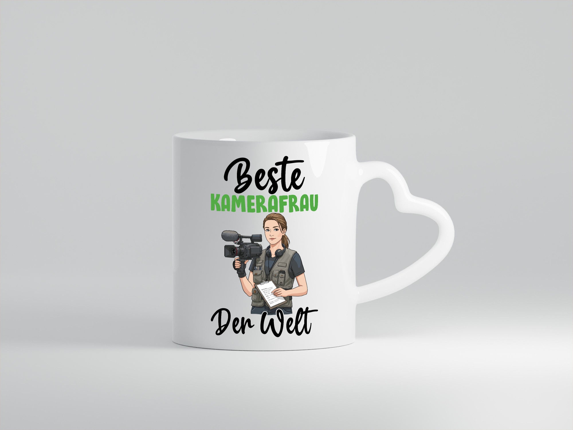 Beste Kamerafrau | Kamera v2 lustiger Spruch Geschenk Humor Geschenkidee Tasse