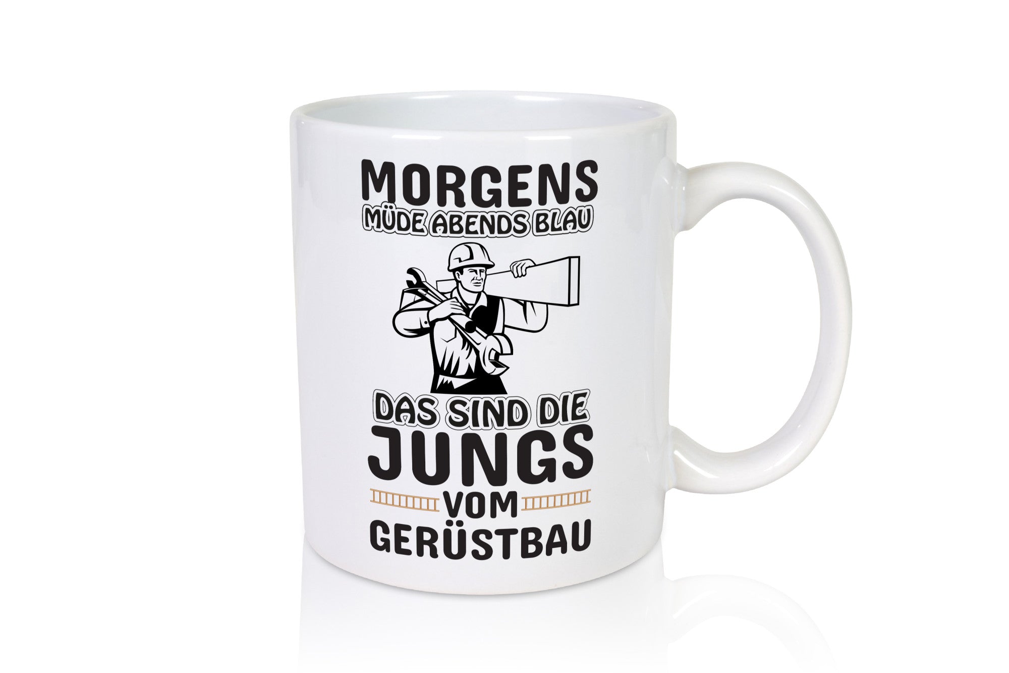 Jungs vom Gerüstbau | Gerüstbauer Tasse Baustelle Geschenk Humor Geschenkidee
