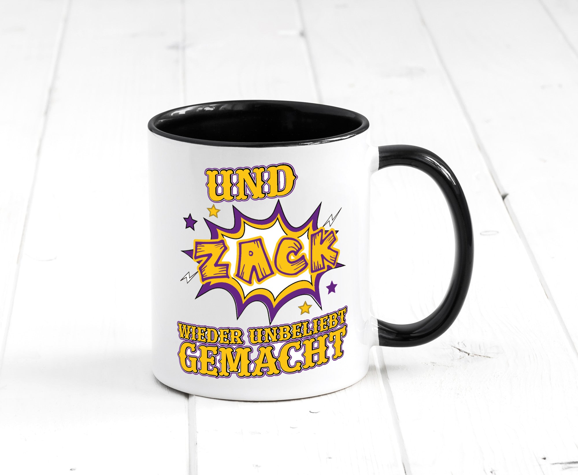 Wieder unbeliebt gemacht Geschenk Humor Geschenkidee lustiger Spruch Tasse