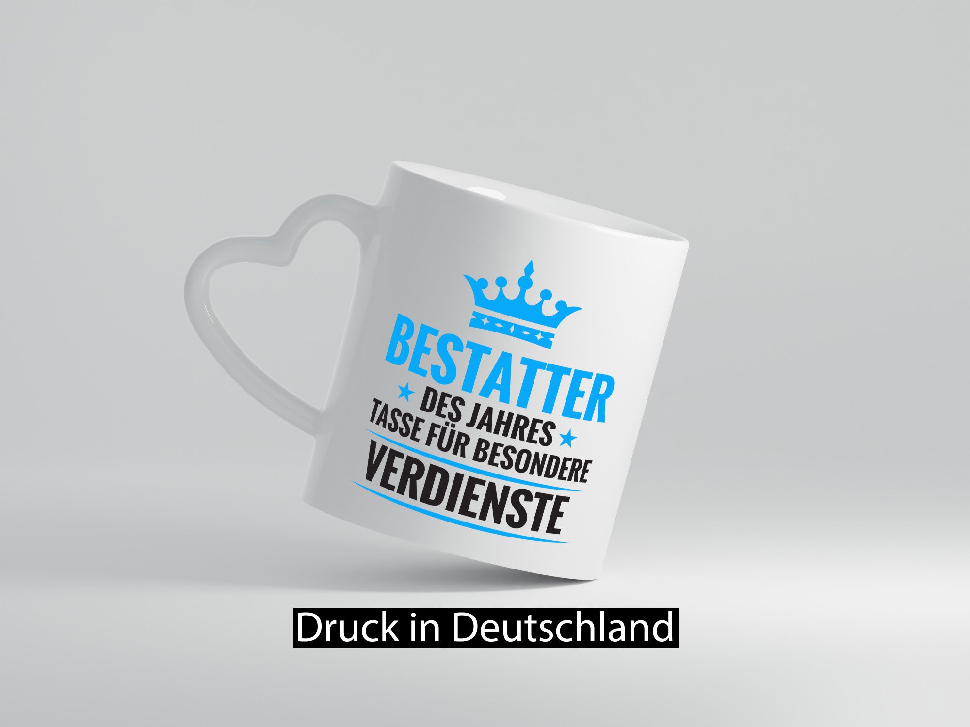 Besonderer Verdienst: Bestatter | Bestattung Totengräber lustiger Spruch