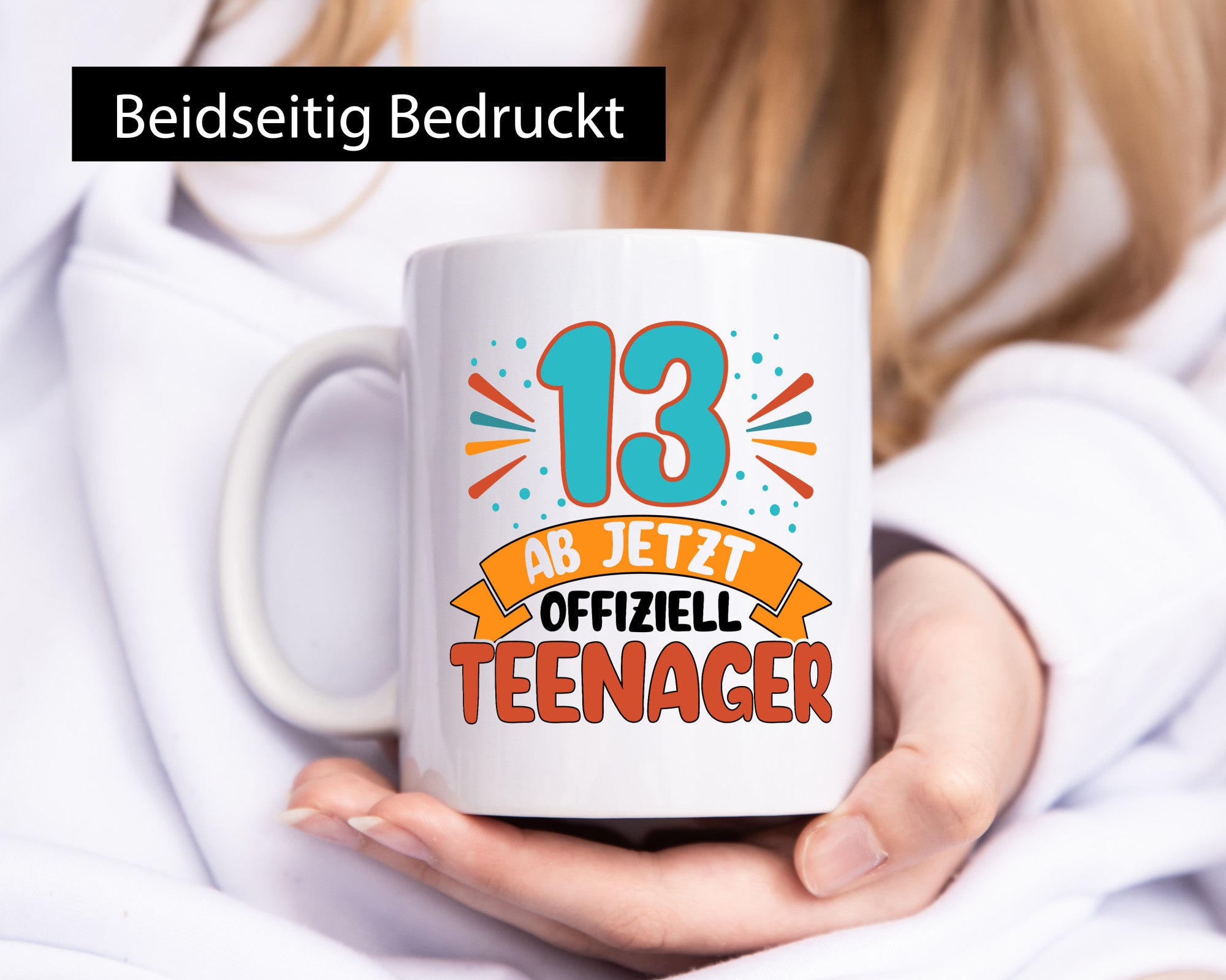 13. Geburtstag | Mädchen Tasse Teenager Spruch vl3 lustig Geschenkidee Geschenk