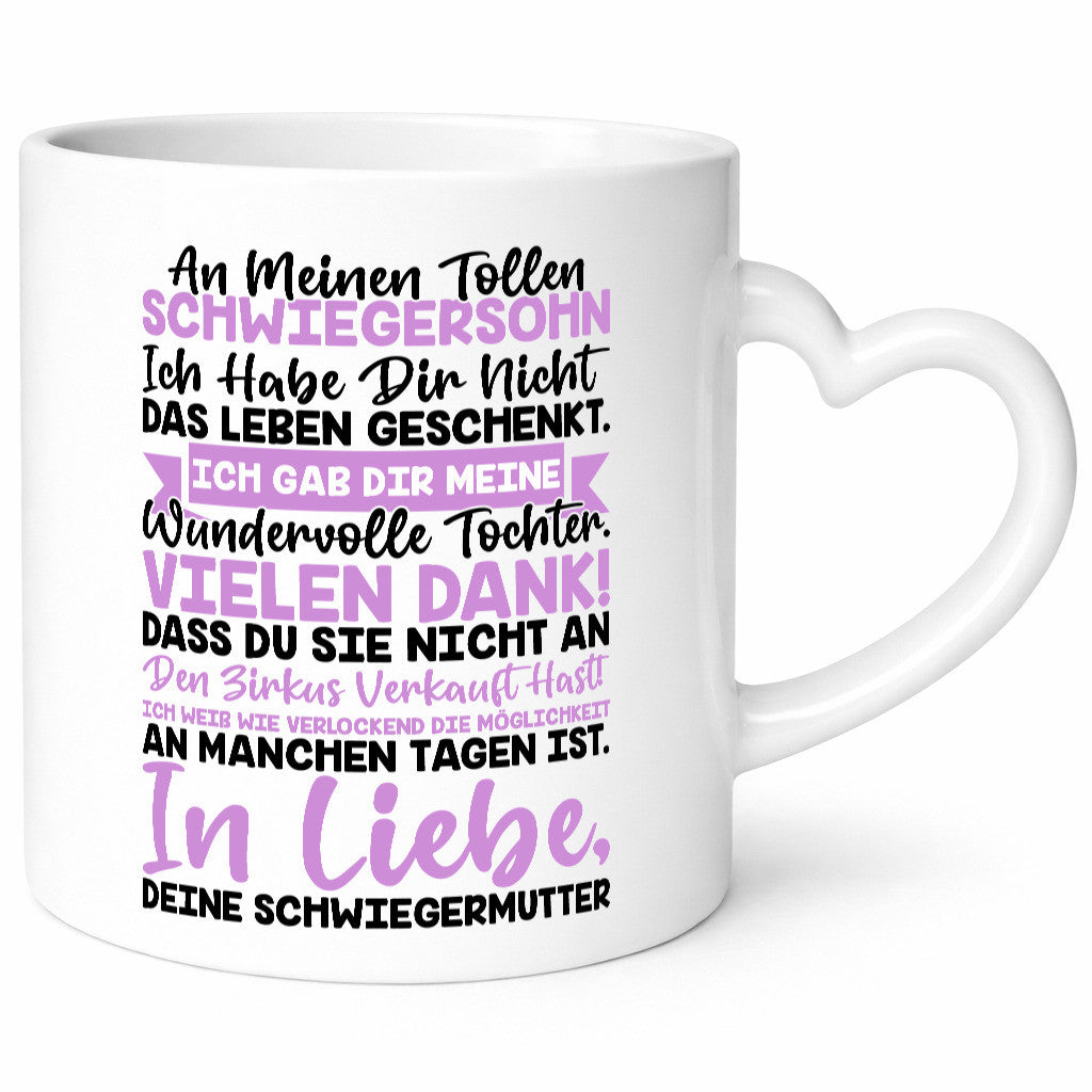 An meinen tollen Schwiegersohn vl7 Geschenk Familie Geschenkidee lustiger