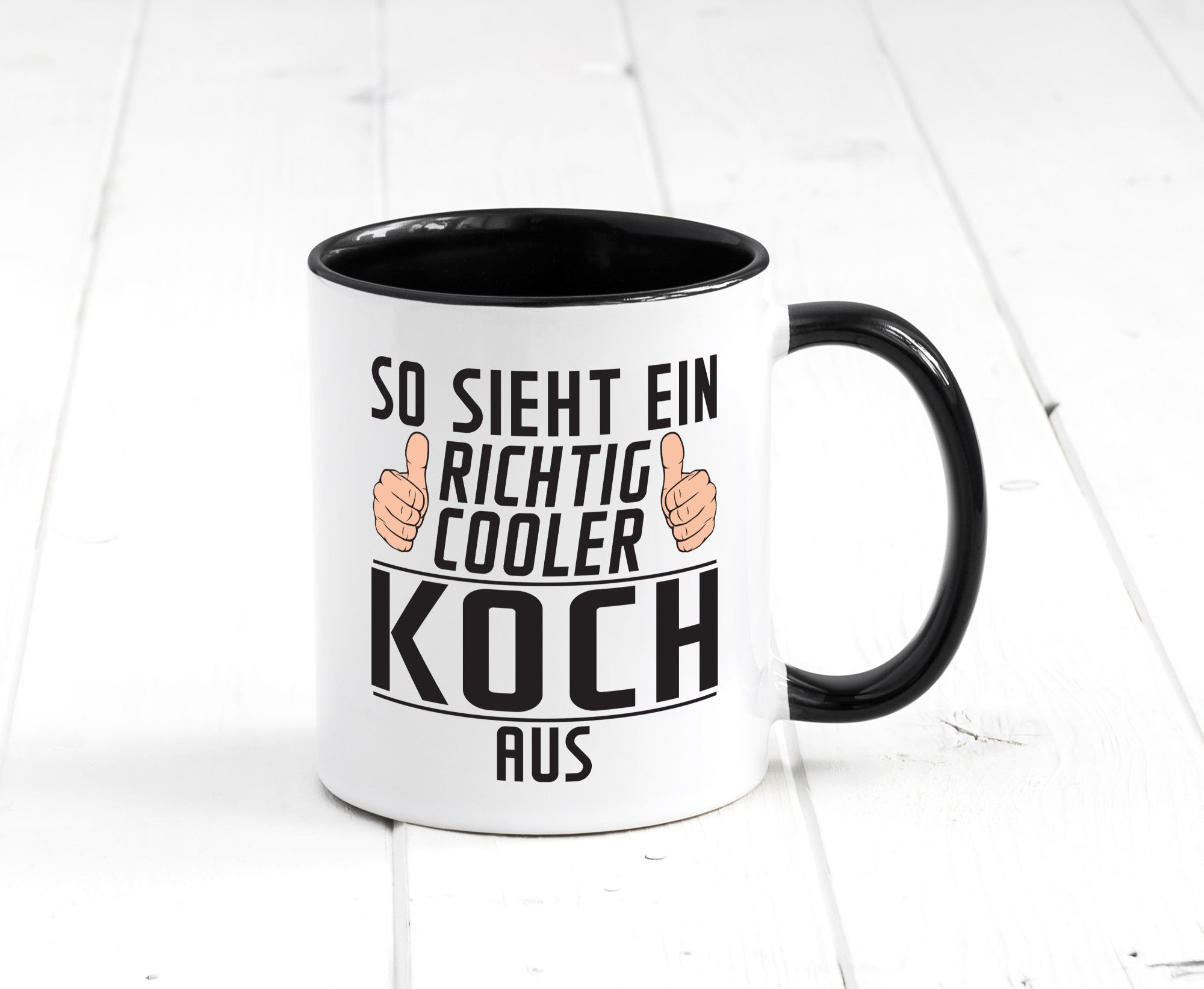 Richtig Cooler Koch | Chefkoch Humor Arbeit Kollegen Büro Geschenkidee Tasse