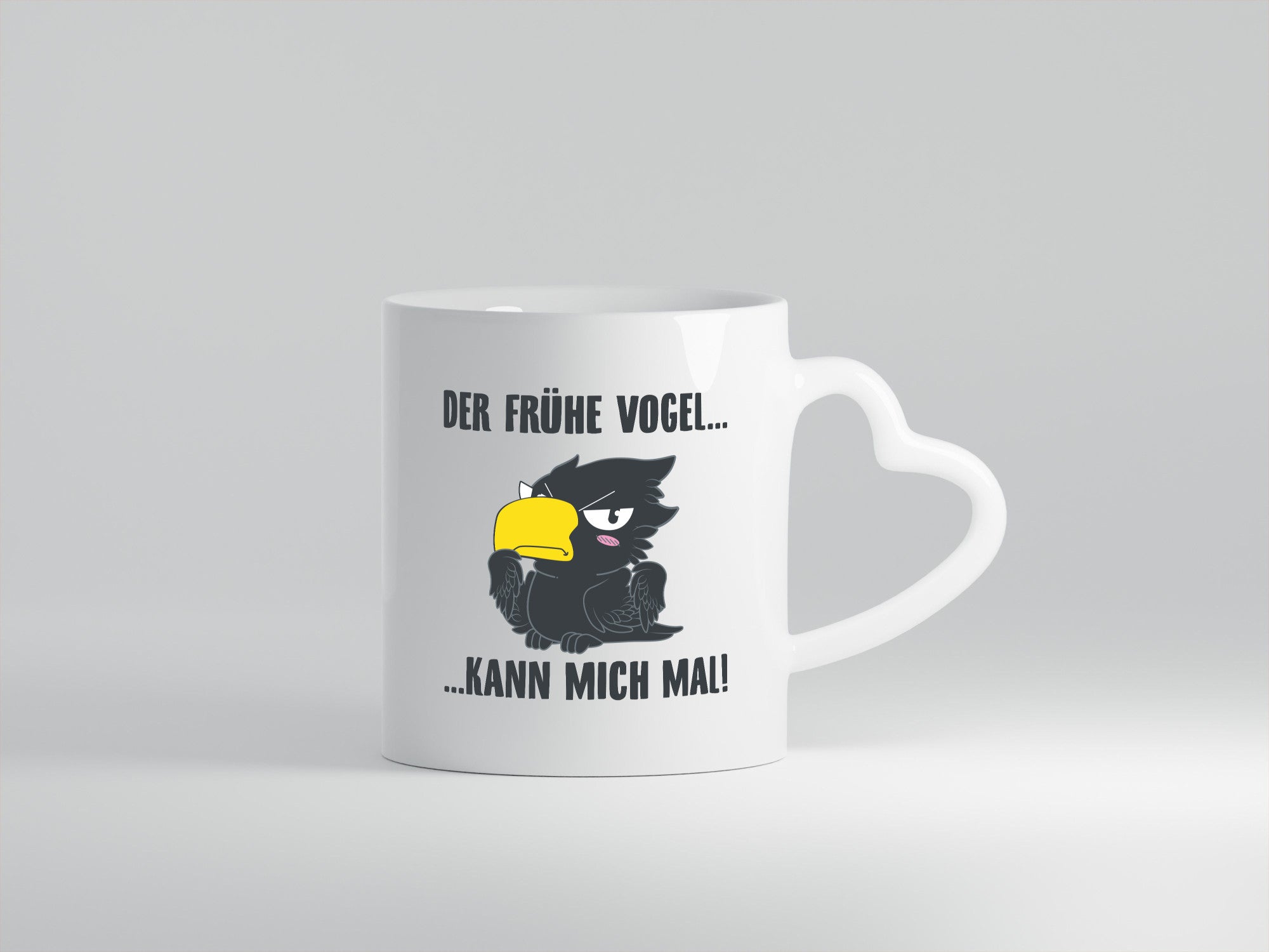 Der Frühe Vogel v2 Humor Geschenkidee Tasse