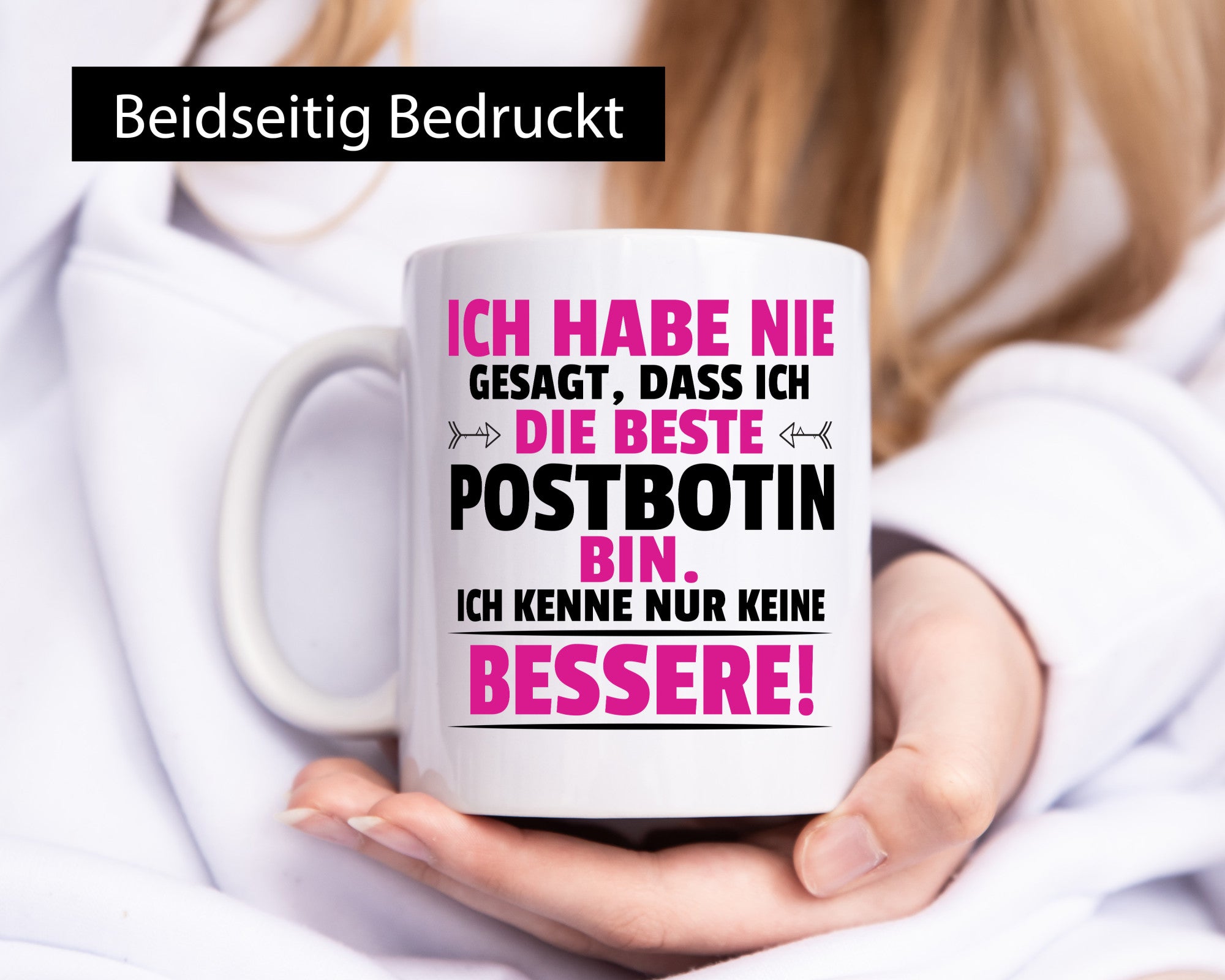 Die Beste Postbotin | Beruf Post Briefträger Geschenk Arbeit Kollegen Büro