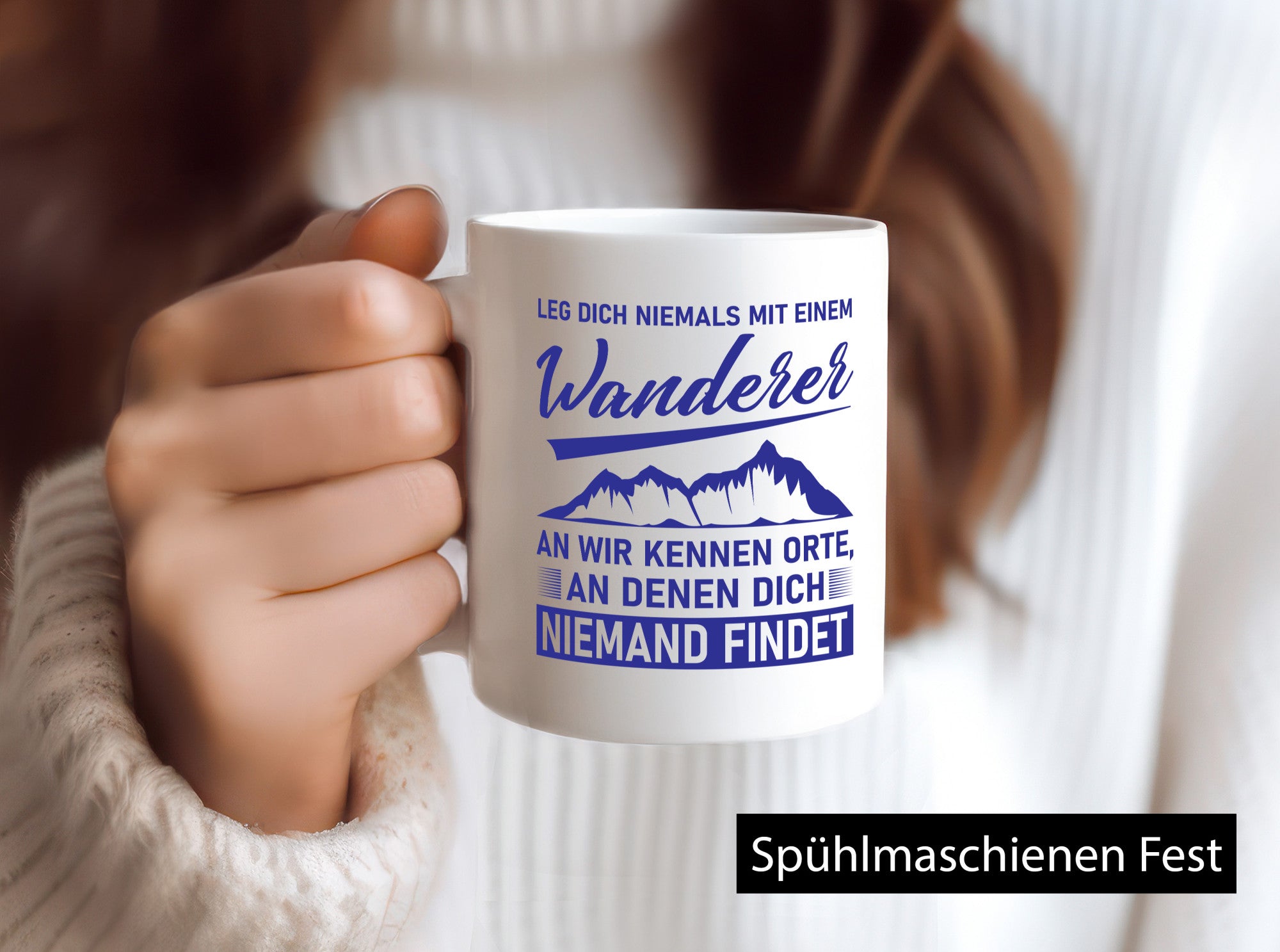 Wanderer kennen Orte, an denen dich niemand findet | Berge lustig Humor