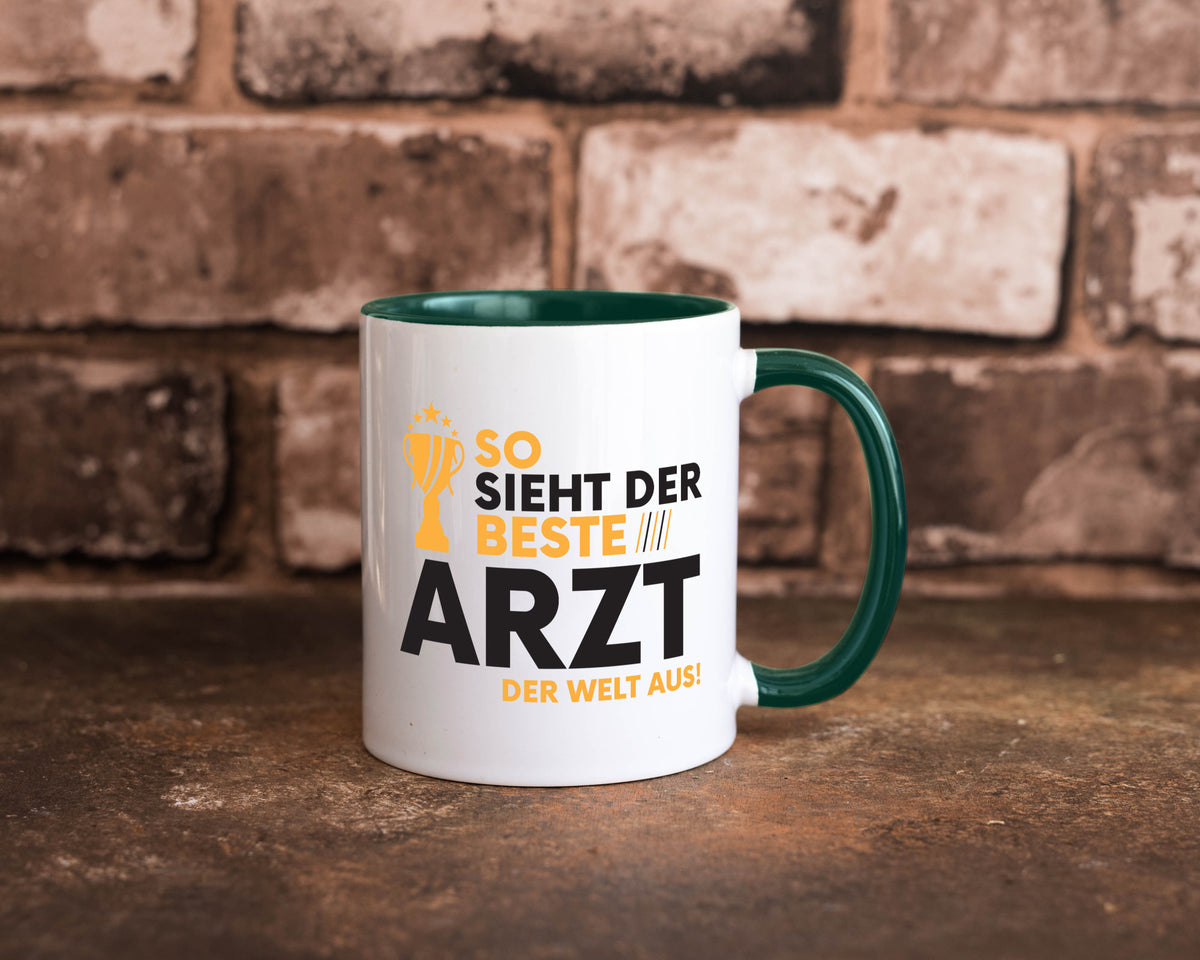 Der Weltbeste Arzt | Medizin Doktor Facharzt lustiger Spruch Geschenk Humor Tasse