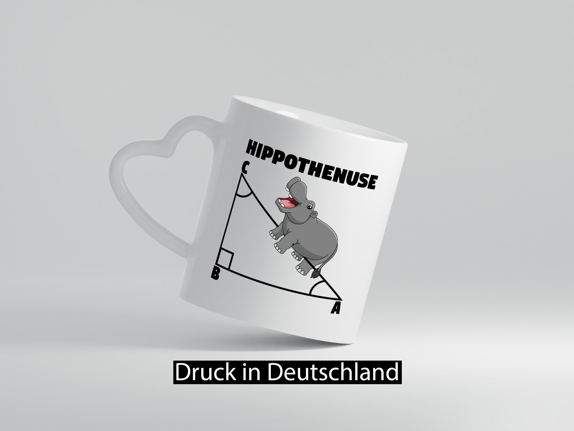 Hippotenuse | Mathematik Tasse lustiges Hippo Mathe lustiger Spruch Geschenk