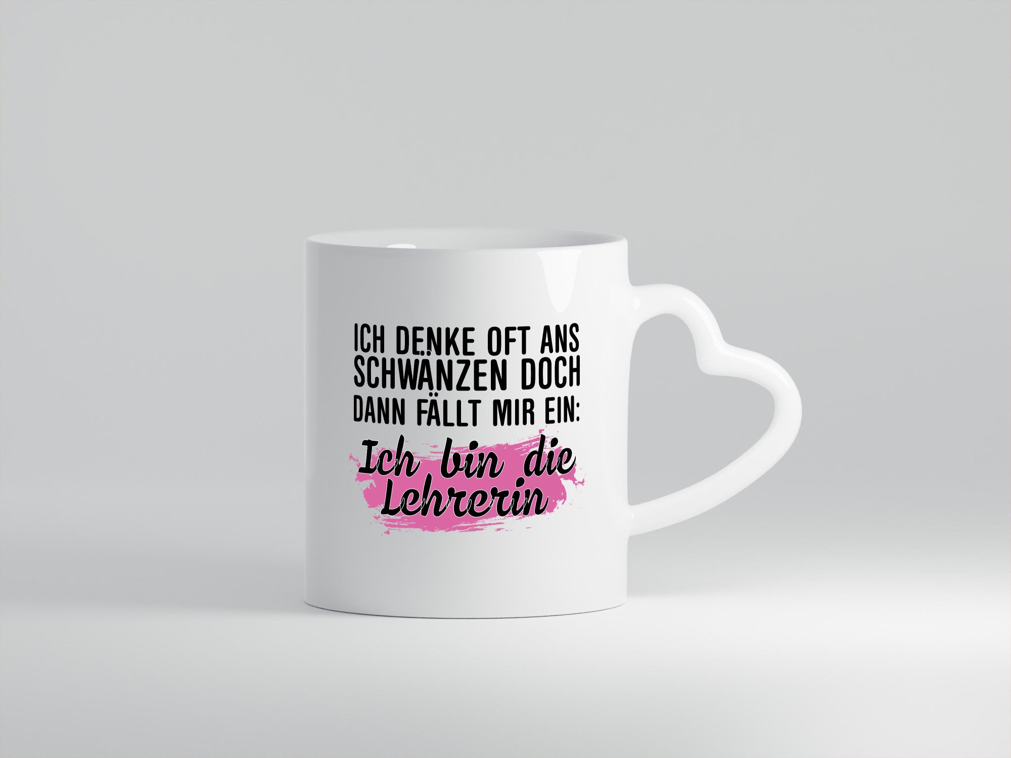 Ich bin die Lehrerin | Berufe Tasse Schule Humor lustiger Spruch Geschenk Arbeit