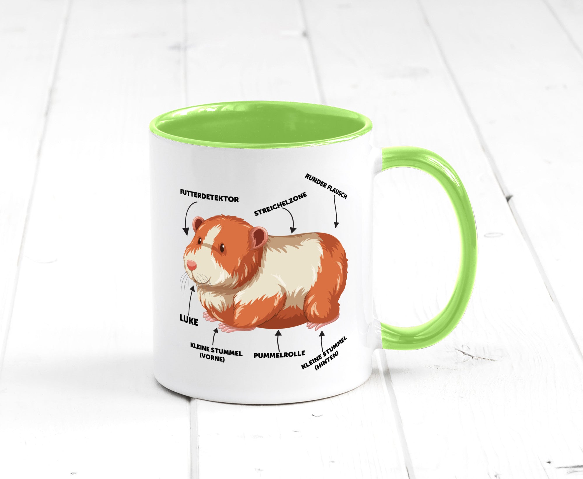 Meerschwein Geschenkidee Humor Tasse