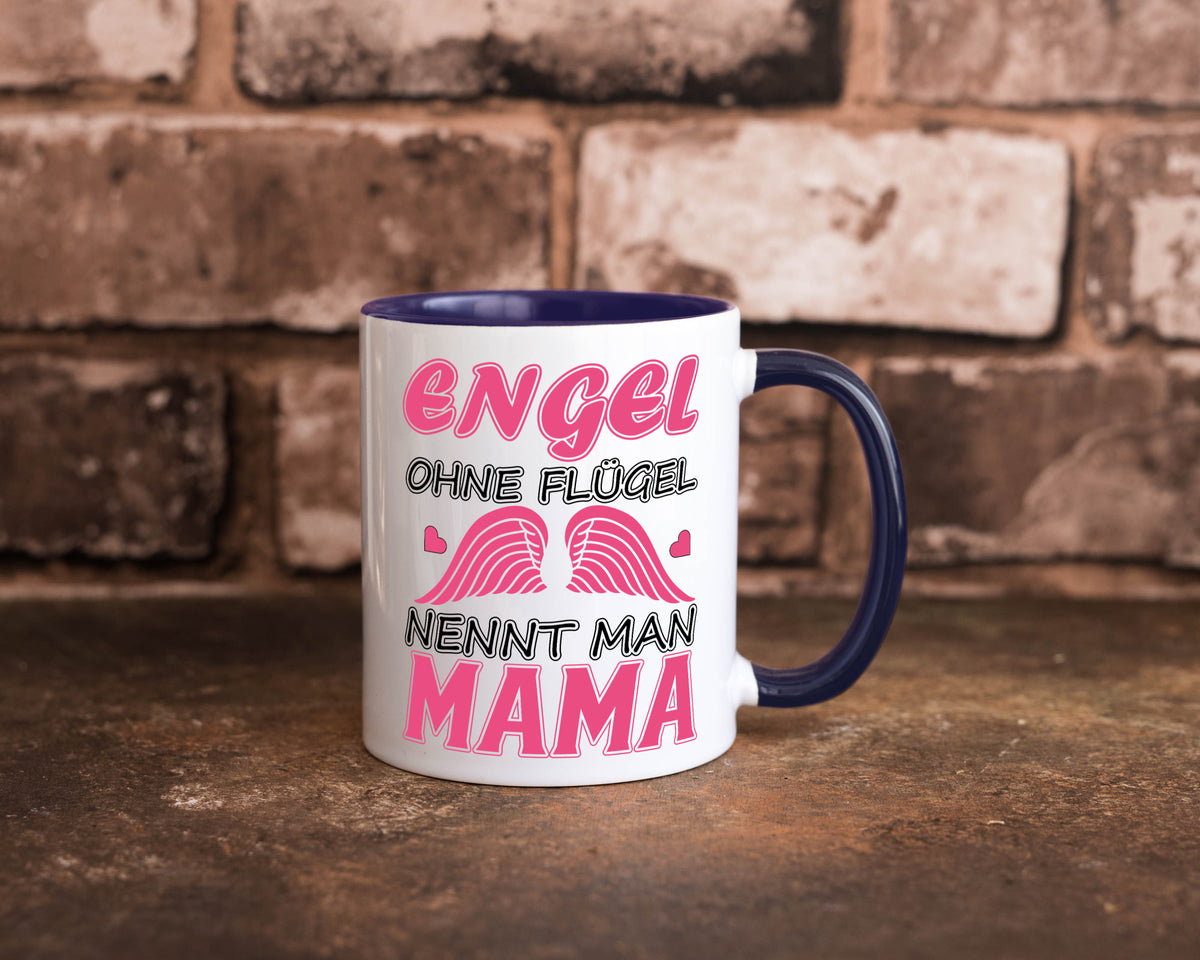 Mama Engel Humor Familie Geschenkidee Tasse