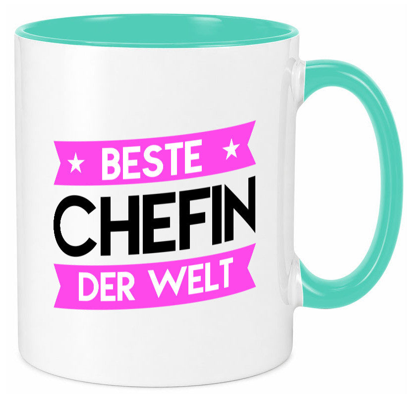 Beste Chefin | Führungskraft Vorgesetzte Humor Arbeit Kollegen Büro Tasse