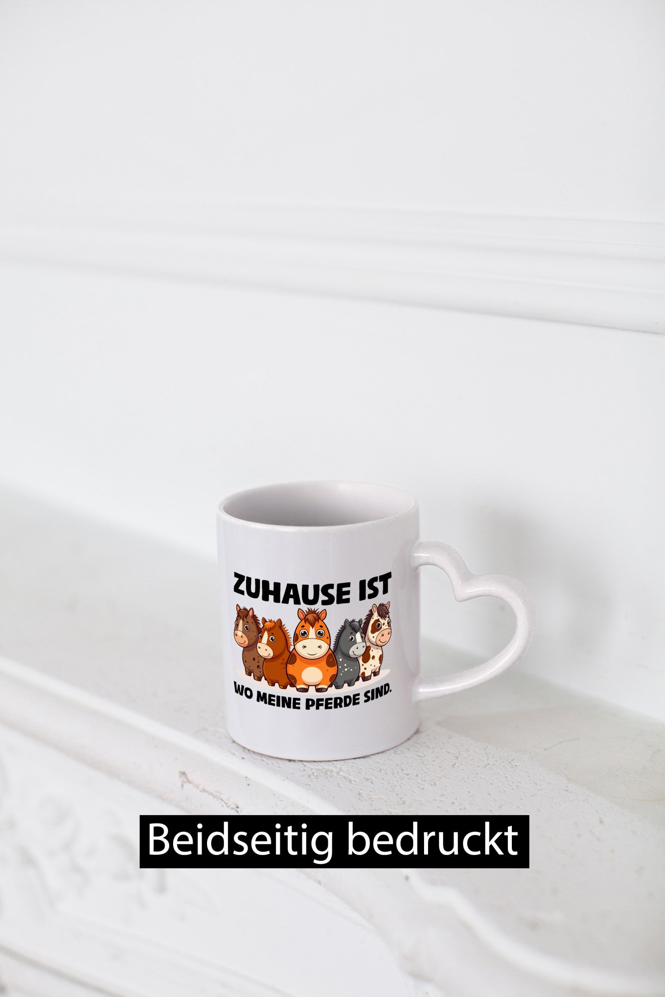 Zuhause ist wo meine Pferde sind | Pferdeliebhaber lustiger Spruch Geschenk