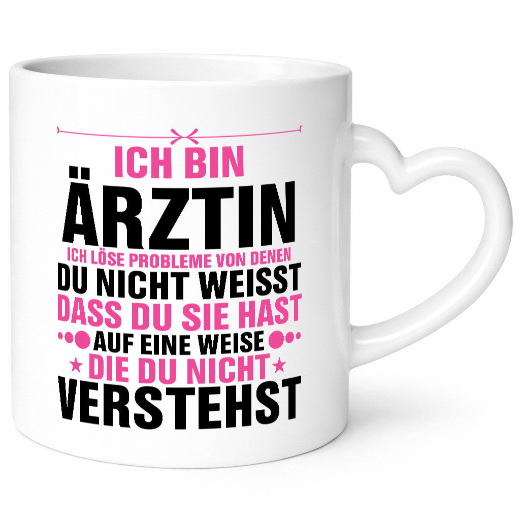 Löse Probleme: Ärztin | Medizin Doktorin Fachärztin Geschenk Humor Geschenkidee